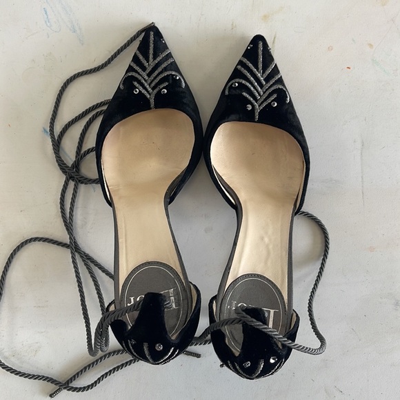 Dior Velvet Evening Pumps Size 37 - Picture 3 of 6